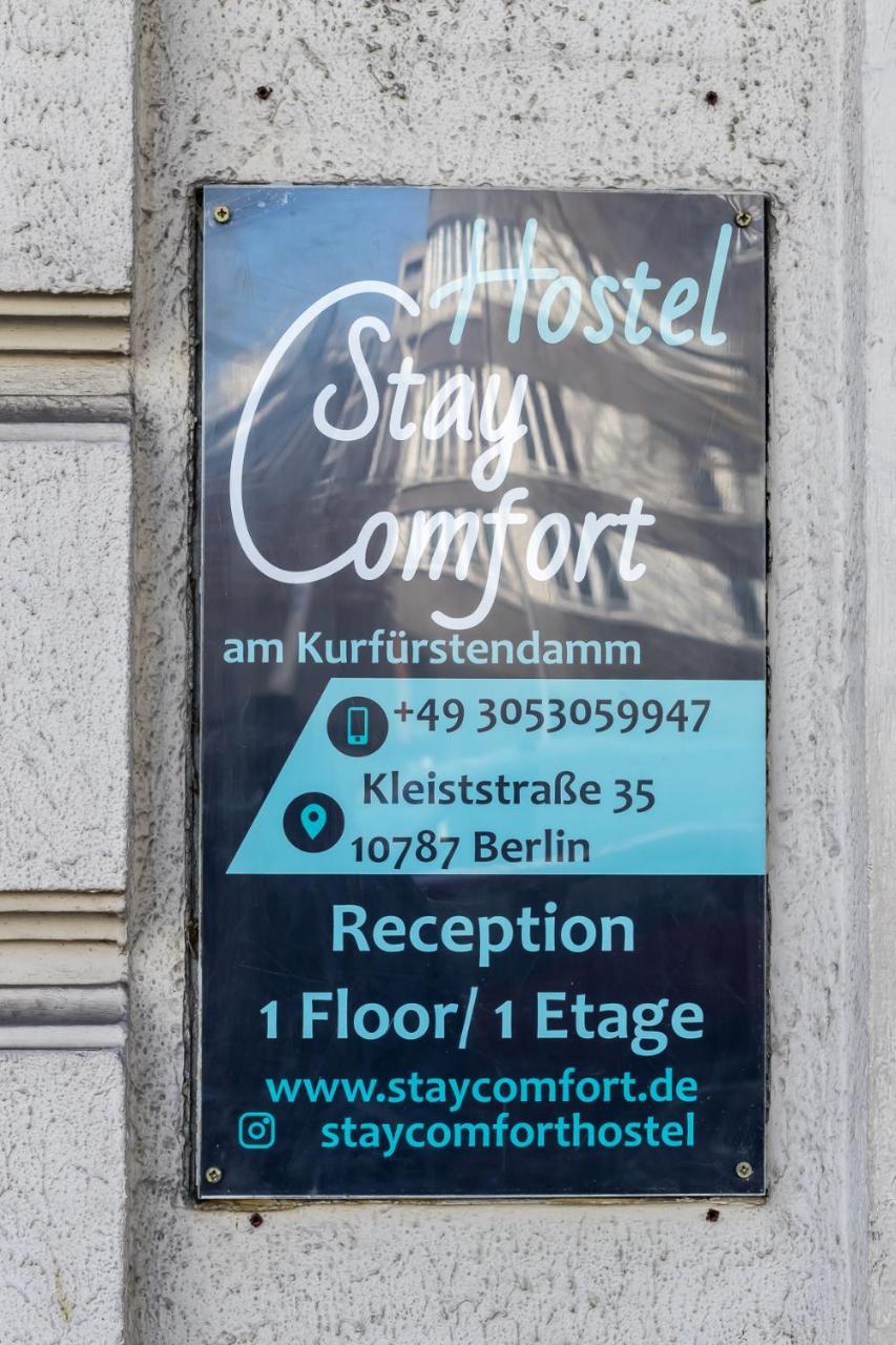 Pension Hostel Staycomfort Am Kurfuerstendamm Berlino Esterno foto