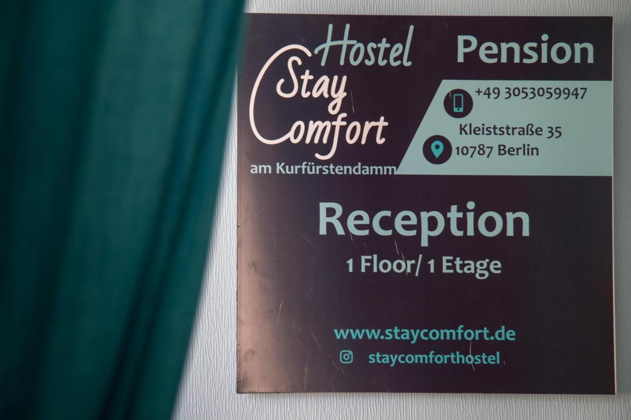Pension Hostel Staycomfort Am Kurfuerstendamm Berlino Esterno foto