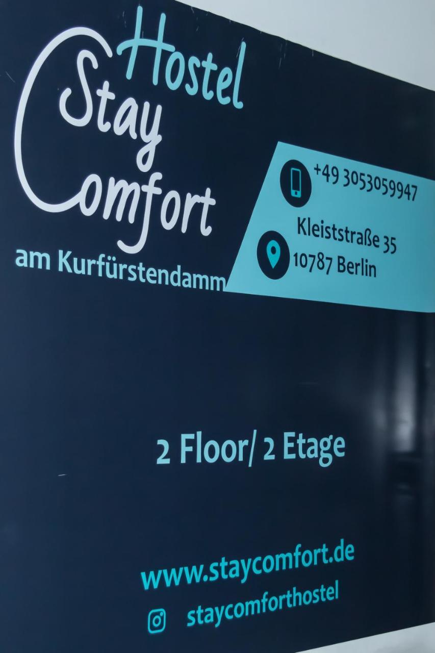 Pension Hostel Staycomfort Am Kurfuerstendamm Berlino Esterno foto